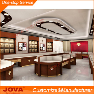 Tùy Chỉnh Đồ Trang Sức Đồ Nội Thất Showroom Thiết Kế Đầy Màu Sắc Đồ Trang Sức Thủy Tinh Hiển Thị Stand Showcase Tủ Cho Các Cửa Hàng Hiển Thị Đồ Nội Thất - Product Image 1