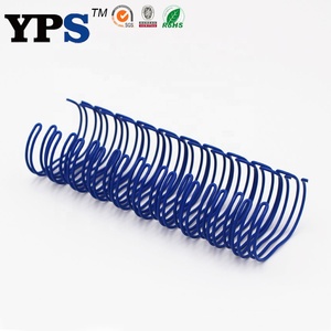 A4 chiều dài <span class=keywords><strong>3</strong></span> 1 Pitch pre-cut Twin Vòng Kim Loại Dây cuộn dây pre-cut đôi vòng dây O ràng buộc màu sắc khác nhau sắt văn phòng trường - Product Image 4