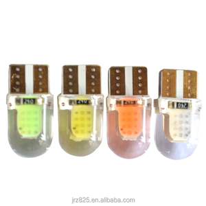 T10 COB Silicone case Glue <strong>LED</strong> W5W 501 168 car wedge <strong>light</strong> 6500K <strong>Red</strong> Blue White Pink 12V - Product Image 1