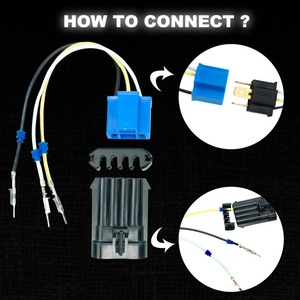 Vente chaude UTV/ATV 12 V IP68 Automobile <span class=keywords><strong>Noir</strong></span> LED Phares Offroad Kit de Conversion - Product Image 4