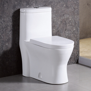 Inodoro de Cerámica de Una Pieza con Descarga de Agua, Ahorro de Agua, Montado en el Suelo, para Baño, Sanitarios 2023 - Product Image 2