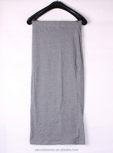 Jupe Longue Maxi Moulante Taille Haute Femme Chic Décontractée Style Rétro Printemps Été Idéale pour le Bureau E71188 - Product Image 3