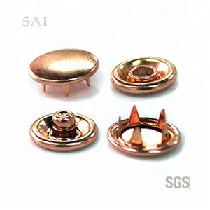 shape metal snap button snap fastener wholesale snap button