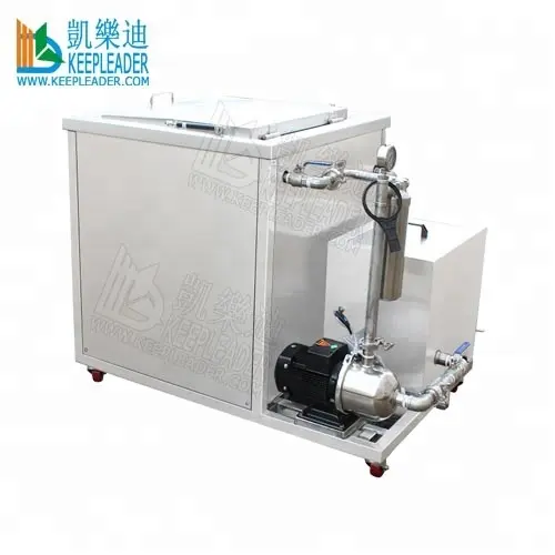 Electronic parts ultrasonic cleaner of electronic parts ultrasonic cleaning