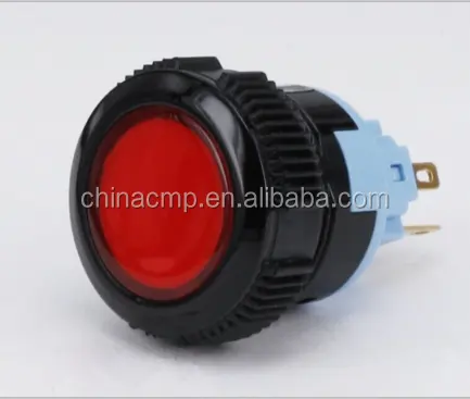 Lámpara de señal de equipo CMP, panel eléctrico RGB, luz indicadora de plástico led de 22mm