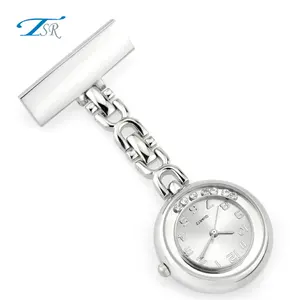 Jewelry nurse fob japan movt digital alloy quartz fob nurse watch