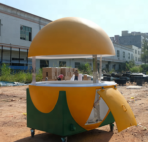 Quiosco de Jugos con Forma de <span class=keywords><strong>Bola</strong></span>, Quiosco de Frutas con Forma de Fruta, <span class=keywords><strong>Remolque</strong></span> de Comida Callejera para la Venta - Product Image 5