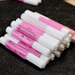 2g piccola colla per Nail art punte per unghie finte decorazione professionale acrilico bellezza Mini colla strass colla - Product Image 3