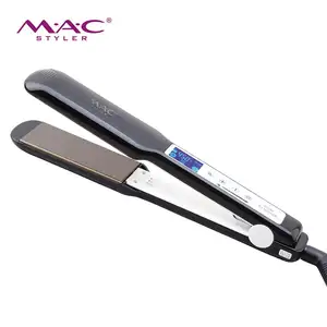 MÀN HÌNH LCD chuyên nghiệp tóc máy tạo kiểu tóc nhanh chóng sưởi ấm sắt phẳng gốm tóc ép tóc