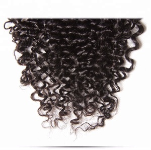 <span class=keywords><strong>Alibaba</strong></span> stok fiyat 8a sınıfı bakire brezilyalı manikür hizalanmış doğal renk derin kıvırcık dalga İnsan saç demetleri ile dantel kapatma - Product Image 6