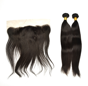 Recto barato de la trama del pelo humano de la cutícula completa virgen malayo de la trama del pelo - Product Image 5