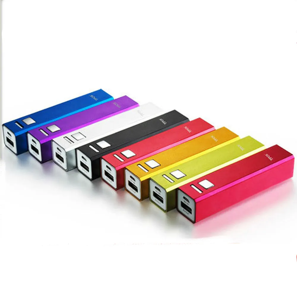 2600mah rechargeable external battery charger for mobile phone