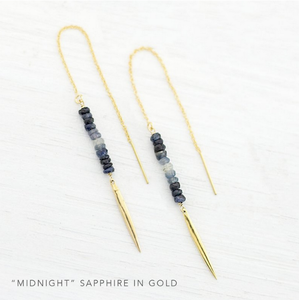 <span class=keywords><strong>Orecchini</strong></span> con infilatore in <span class=keywords><strong>argento</strong></span> Sterling 925 con <span class=keywords><strong>acquamarina</strong></span> naturale minimalista marzo Birthstone - Product Image 6