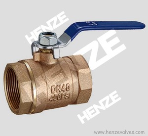 1/2 "~ 4" bronzo, B62, C95400, <span class=keywords><strong>C95500</strong></span>, C95800 valvola a sfera in bronzo filettata NPT o BSP - Product Image 3