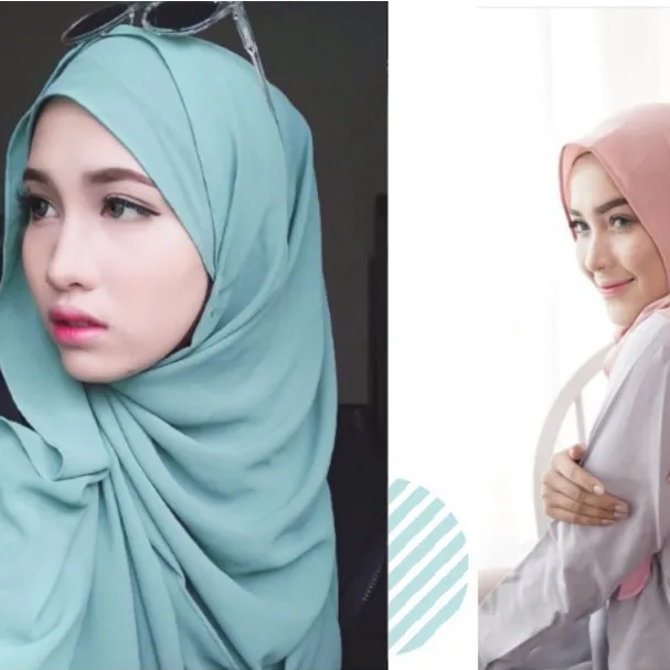 Chine Fournisseur Abaya Hijab Caftan En Mousseline De Soie Rose Yashmak en Stock
