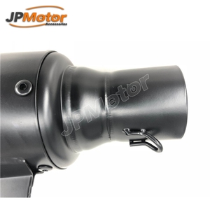 JPMotor encargo acero Inox Universal 51mm deporte de la motocicleta escape tubo de titanio para bicicleta Motor - Product Image 6