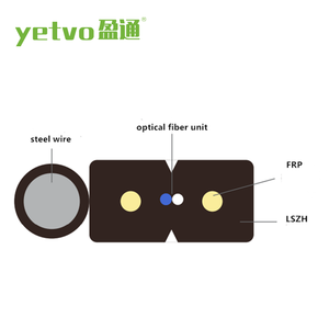 <span class=keywords><strong>Câble</strong></span> optique de fibre optique FTTH à nœud, <span class=keywords><strong>2</strong></span> cœurs, auto-soutien, <span class=keywords><strong>mode</strong></span> unique, livraison gratuite - Product Image 3