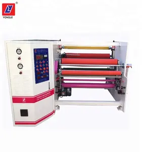 Medical adhesive tape rewinding machine