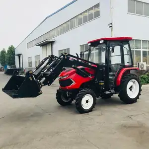 China beste mini bauernhof 604 traktoren mit frontlader und zurück hoe