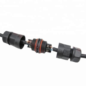 <span class=keywords><strong>2</strong></span> 3 4 pin ip67 potencia cable de alambre eléctrico conector de tornillo - Product Image 5