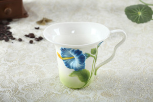 Taza de café de flores esmaltadas, taza 3D colorida personalizada, superventas - Product Image 6