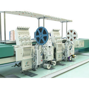 HEFENG Prix d'usine bon marché Enroulement de paillettes machine à broder informatisée mixte pour plat - Product Image 3