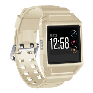 Para <span class=keywords><strong>Fitbit</strong></span> <span class=keywords><strong>Ionic</strong></span> accesorio funda protectora resistente y pulseras deportivas correa de reloj inteligente de goma duradera para Fitness - Product Image 5