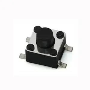 Interruptor táctil normalmente cerrado, Interruptor táctil b3f SMD 6x6x5mm