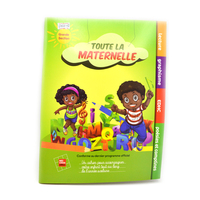 Livres français scolaires africains imprimés bon marché cahier d'exercices couleur personnalisé pour les étudiants
