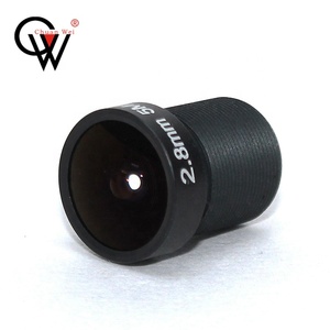 عدسة عالية الجودة بزاوية واسعة 2.8 مم بدقة 5 ميجابكسل مع تركيب M12 لكاميرات المراقبة - Product Image 3