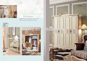 ไม้และแผ่น MDF E1 สำหรับชุดเฟอร์นิเจอร์ห้องนอน เตียงควีนไซส์ เตียงคู่ เรียบง่าย ผลิตจากเฟอร์นิเจอร์ไม้เนื้อแข็งสำหรับบ้าน - Product Image 5