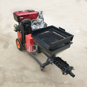 Diesel Muro di Cemento Mortaio Intonacatrice A Spruzzo <span class=keywords><strong>Macchina</strong></span> - Product Image 3
