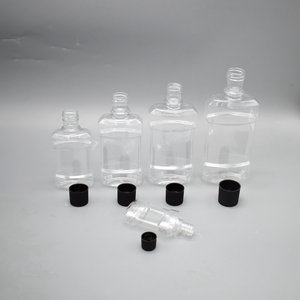 80ML 180ML 250ML 350ML <span class=keywords><strong>500ML</strong></span> Nhựa Trong Suốt Tùy Chỉnh Với Nắp Chai Nước Súc Miệng Pp Chai Không Có Không Khí - Product Image 3