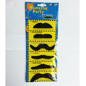6pc ensembles parti drôle mini noir faux moustache <span class=keywords><strong>blagues</strong></span> MMO-0206 - Product Image 1