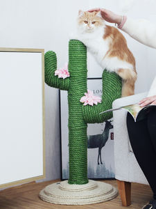 Nuovo Arrivo: Albero di Cactus in Corda PVC di Alta Qualità con Fiori Stabili - Product Image 3