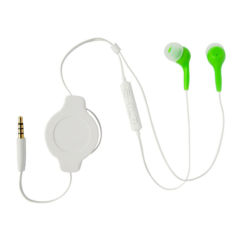 Coloré portable son stéréo en plastique drôle écouteurs