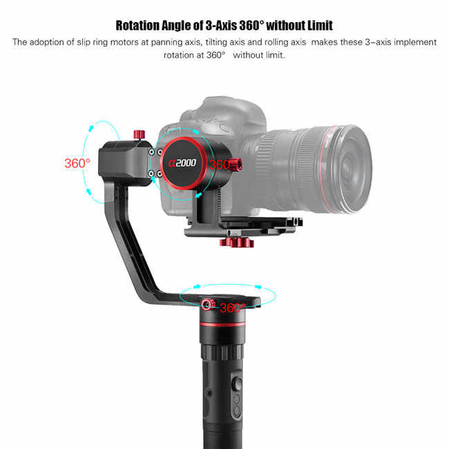 FeiyuTech a2000一眼レフカメラ用ジンバル