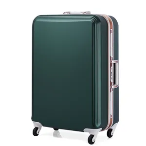 Valise chariot de voyage rigide, malette/coquille/bagages, ensemble de bagages pour PC ABS, valise, 2019