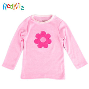 Moda Niño bebé manga larga OEM diseños camisetas las muchachas blusa camiseta - Product Image 2