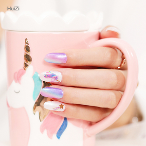 Wholesale Mixed Designs Laser <strong>Nail</strong> Art Stickers <strong>Glitter</strong> <strong>Nail</strong> Wraps with High Quality Gel <strong>Nail</strong> - Product Image 4