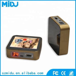 Écran de publicité pour plein air, cadre photo électronique, support de téléphone, batterie portable pour selfie - Product Image 5