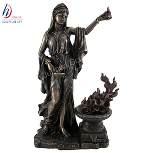 Estatua de Bronce de Hestia Vesta, Diosa del Horno de la Antigua Grecia - Product Image 1