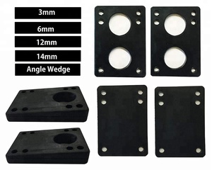 Bloc en <span class=keywords><strong>caoutchouc</strong></span> anti-choc pour Skateboard, pièces à <span class=keywords><strong>cale</strong></span> d'angle, pour Skateboard, LOGO OEM Tiger Win, 1 pièce - Product Image 2