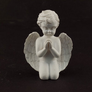 Statue di Angeli in Pietra Naturale Bianca per Uomo e Donna - Product Image 6