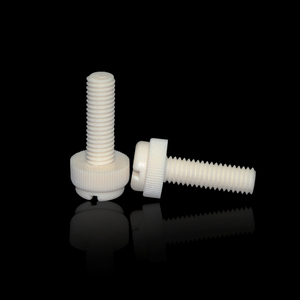 Chất Lượng Cao Nhựa Vít Nhựa Rãnh Khía Polypropylene PP Vít - Product Image 3