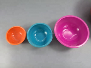 Eco amigable irrompible <span class=keywords><strong>grandes</strong></span> color 6 unidades de melamina de ensalada de fideos ramen tazón con tapa - Product Image 3