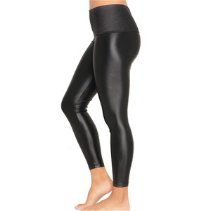 Frauen Sport tragen Leggings Frauen Fitness Gym Leggings Frauen glänzen atmungsaktive Yoga hosen - Product Image 2