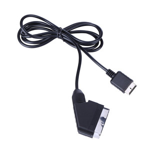 1.8m Audio Vidéo <span class=keywords><strong>AV</strong></span> Câble PÉRITEL RVB TV <span class=keywords><strong>AV</strong></span> Cordon Plomb Câble De Connexion pour Playstation <span class=keywords><strong>PS1</strong></span> PS2 PS3 Haute qualité BATEAU RAPIDE