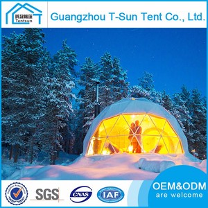 Forma hermosa Estructura de Metal Cúpula Geodésica Casa Mejor Familia tienda de Campaña Cúpula Pantalla Media Esfera - Product Image 2