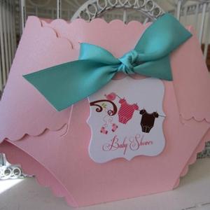 Cá Nhân màu hồng bé tắm và rửa Thiệp mời và tùy chỉnh Thiệp mời sinh nhật - Product Image 4